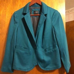 Teal women’s blazer
